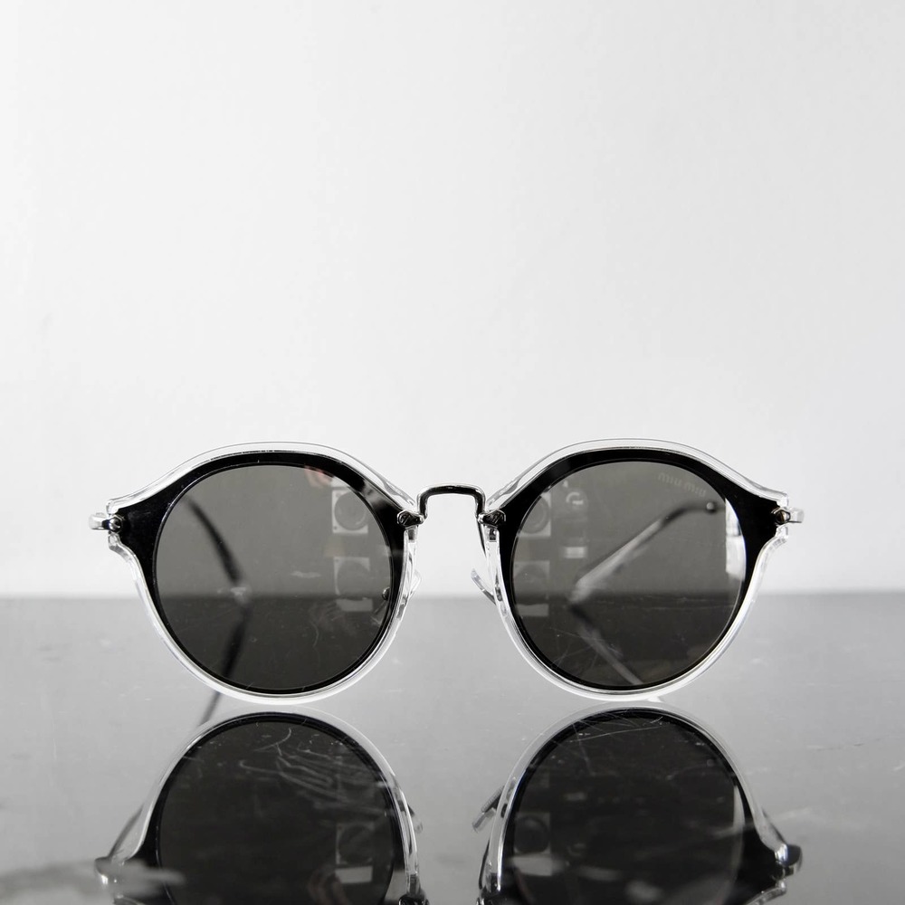 Miu Miu Round Phantos Sunglasses - image 1
